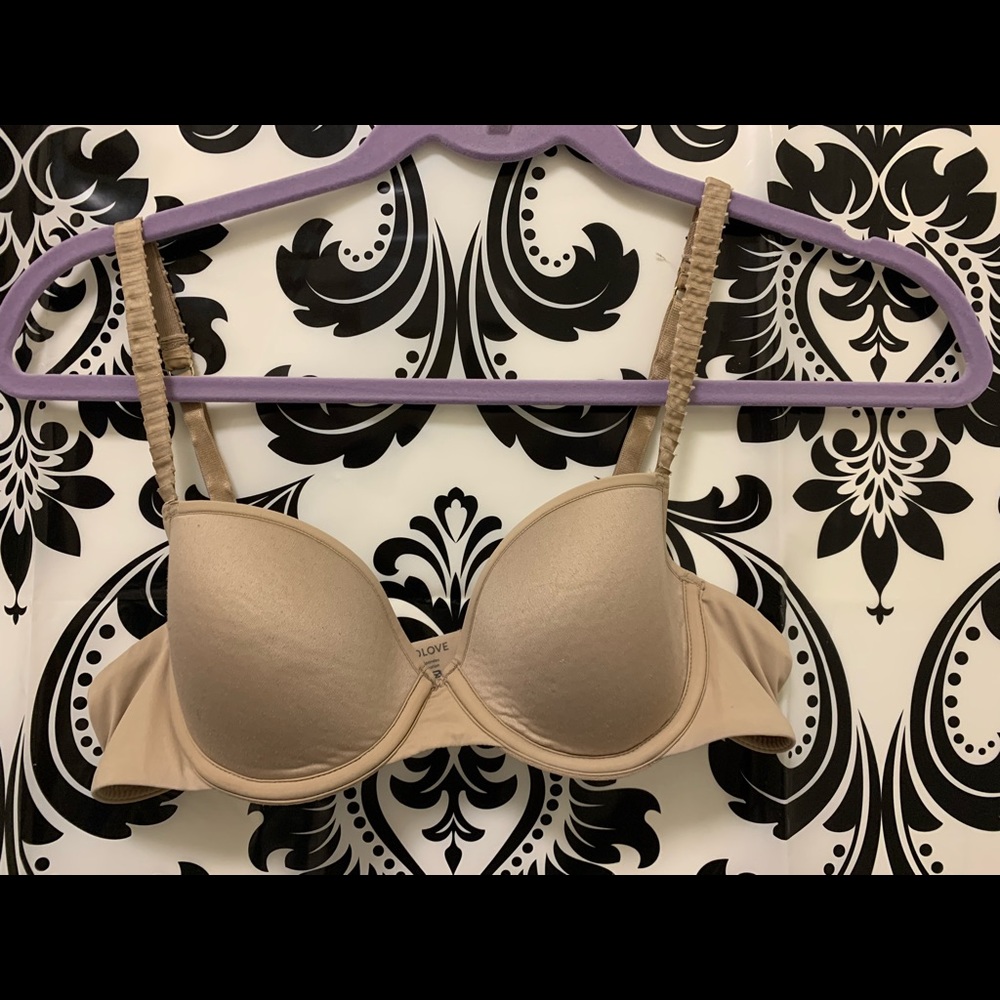 THIRD LOVE ❤️ 34A1/2 Classic T-Shirt Bra Beige